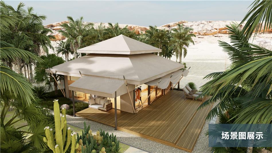 锡林郭勒盟野奢帐篷露营